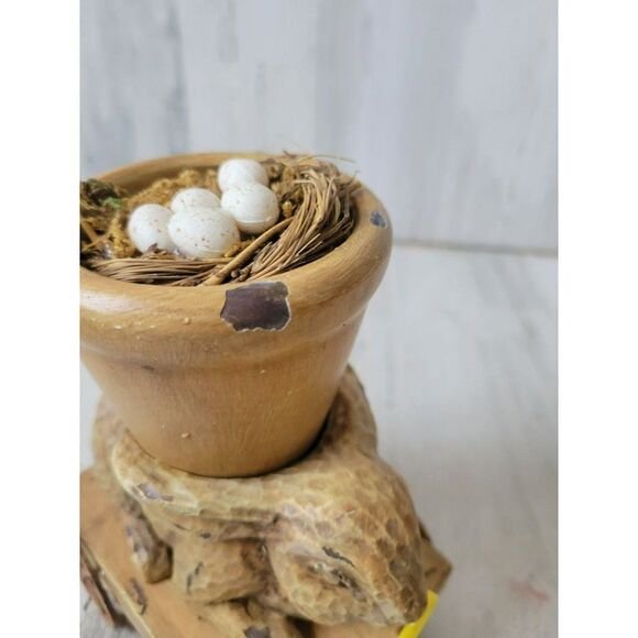 Easter Bunny cart unique spring decor - Picture 2 of 7